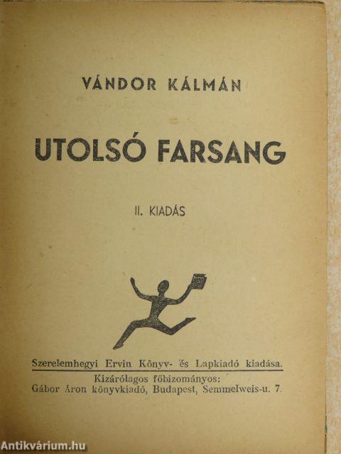 Utolsó farsang