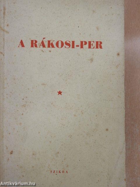 A Rákosi-per