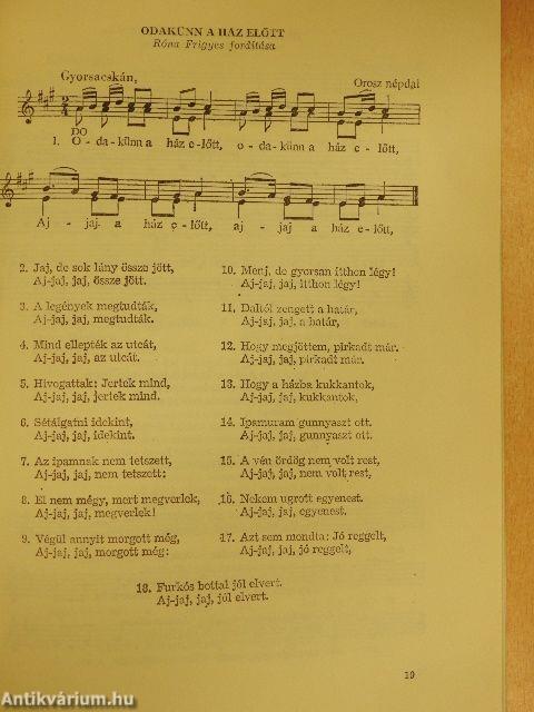 Dalból sohasem elég...