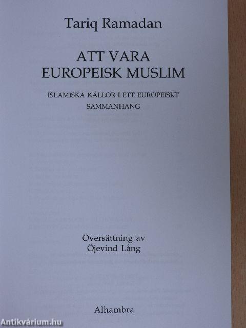 Att vara europeisk muslim