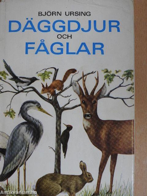 Däggdjur och faglar