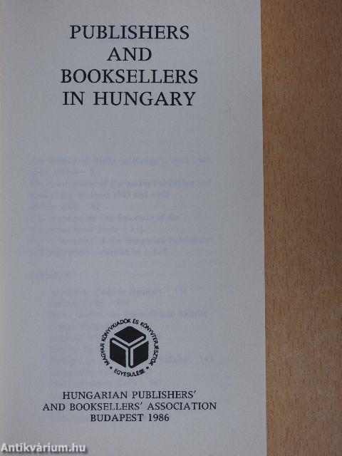 Publishers and Booksellers in Hungary