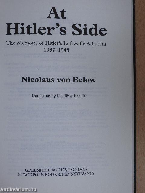 At Hitler's Side