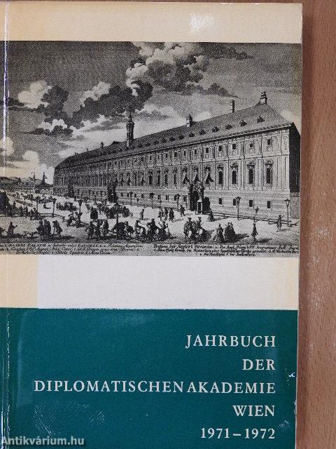 Jahrbuch der Diplomatischen Akademie Wien 1971-1972