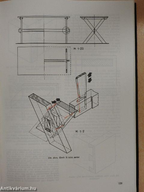 Asztalos szakrajz és szerkezettan I-II.