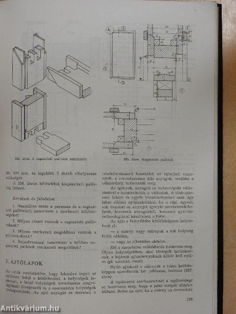 Asztalos szakrajz és szerkezettan I-II.