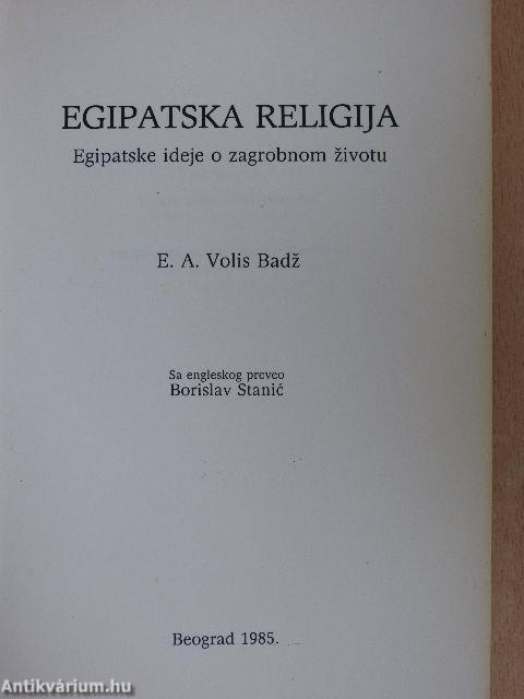 Egipatska Religija