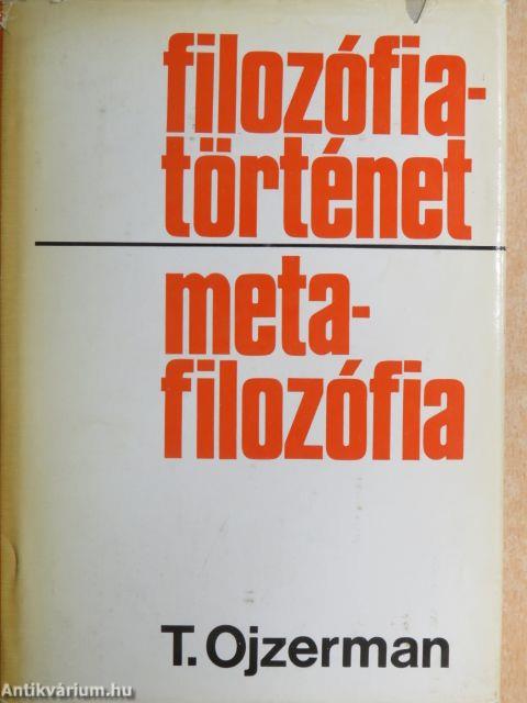 Filozófiatörténet-metafilozófia