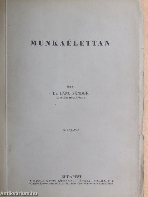 Munkaélettan