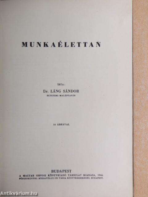 Munkaélettan