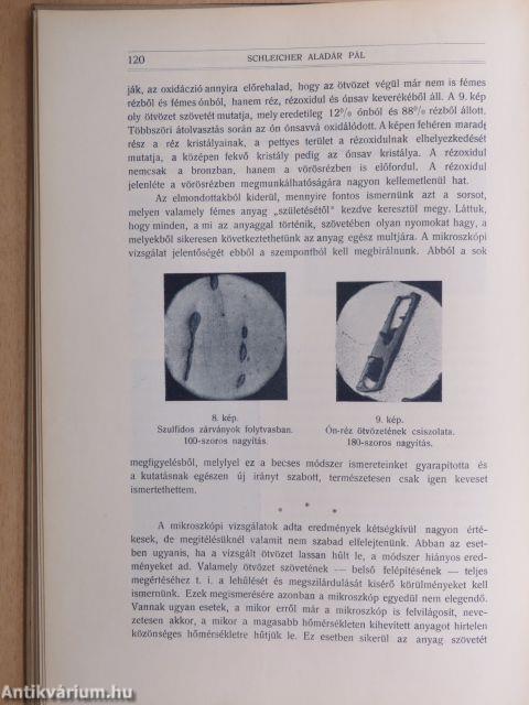 Pótfüzetek a Természettudományi Közlönyhöz 1914/1-4.