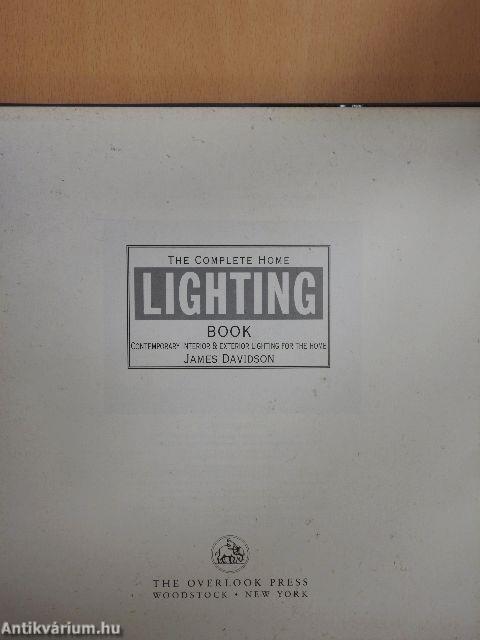 The complete home lighting book