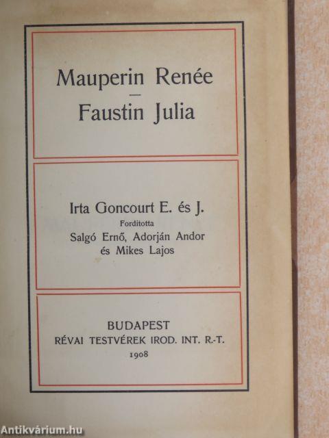 Mauperin Renée/Faustin Julia