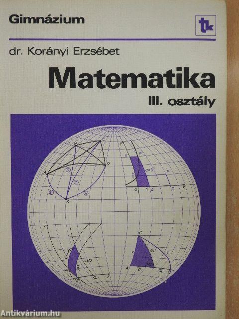 Matematika III.