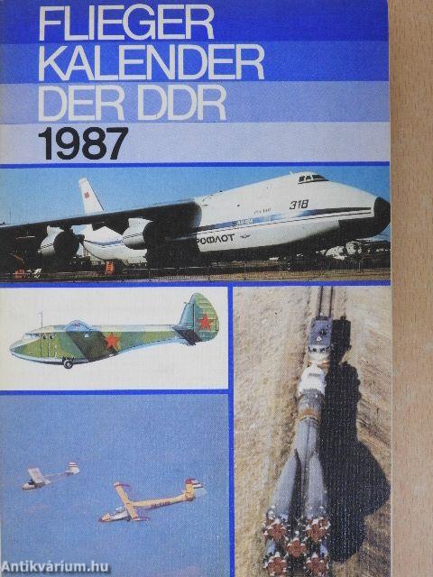 Fliegerkalender der DDR 1987