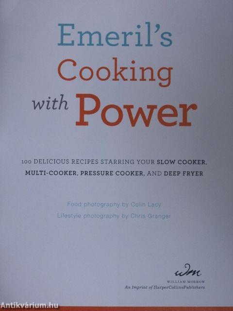 Emeril's cooking with power