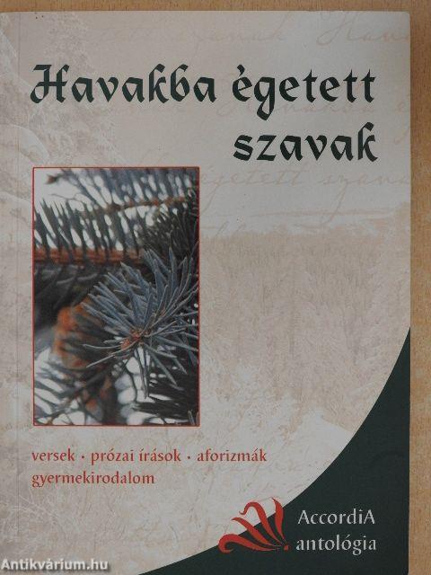 Havakba égetett szavak