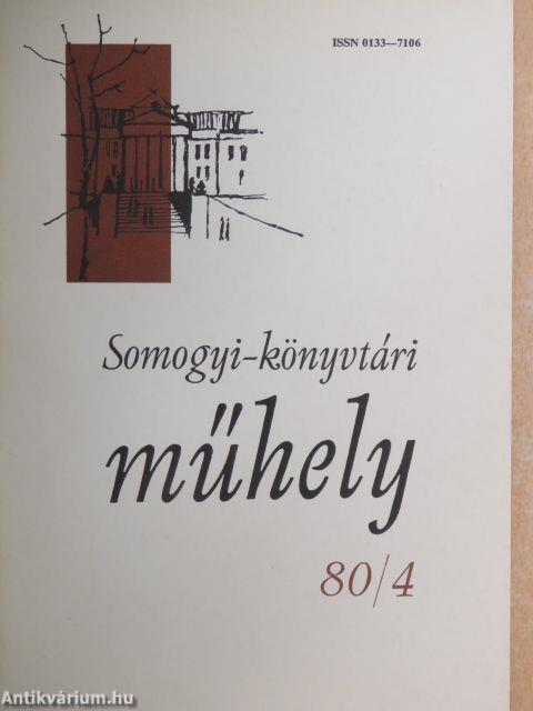 Somogyi-könyvtári műhely 80/4