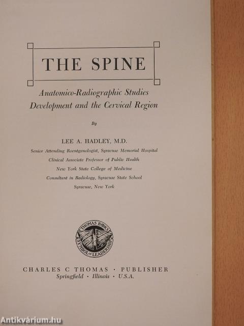 The Spine (dedikált példány)