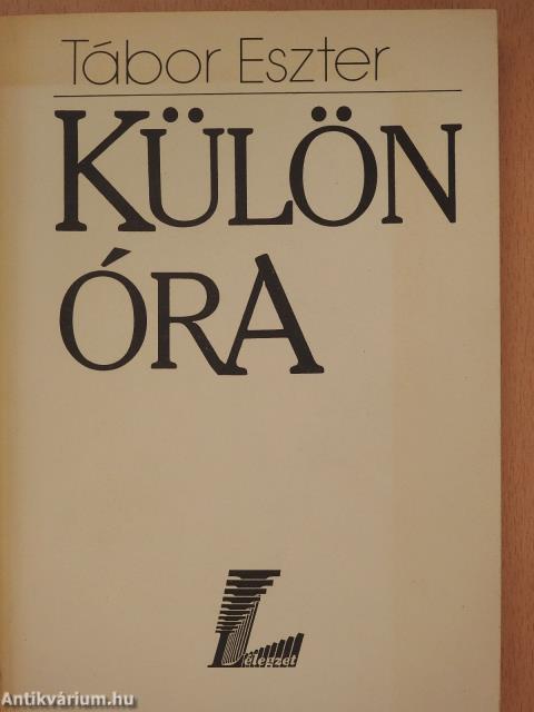 Külön óra (dedikált példány)