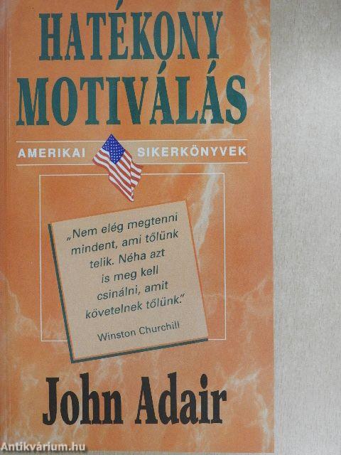 Hatékony motiválás