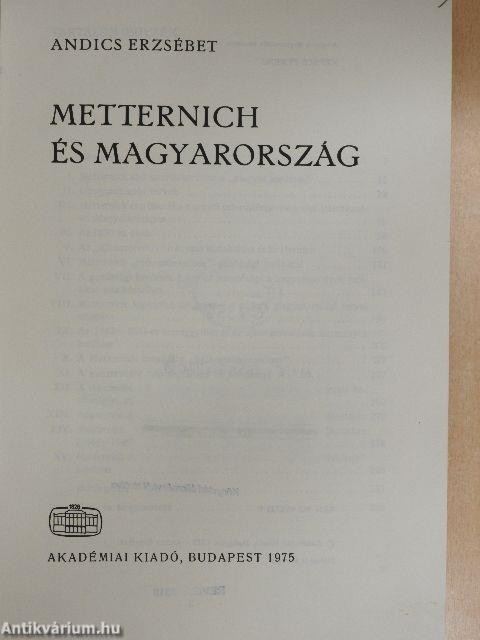 Metternich és Magyarország