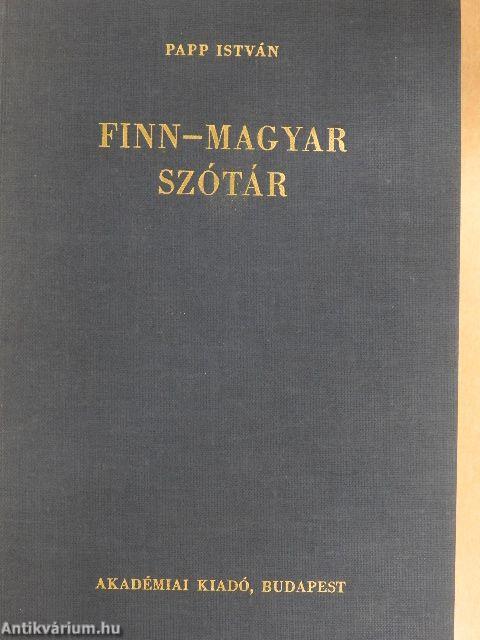 Finn-magyar szótár
