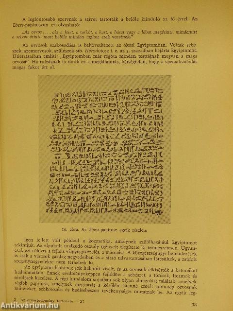 Az orvostudomány története