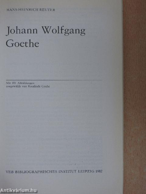 Johann Wolfgang Goethe