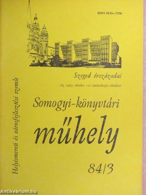 Somogyi-könyvtári műhely 84/3.