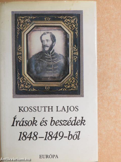 Írások és beszédek 1848-1849-ből