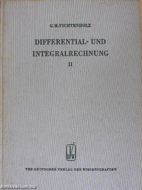 Differential- und Integralrechnung II.