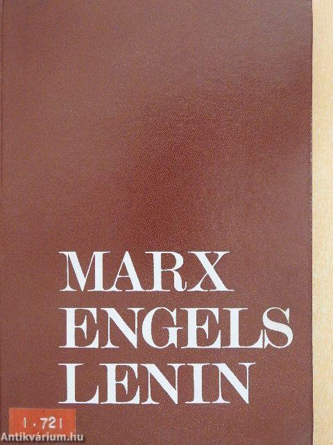 Bevezető Marx, Engels és Lenin tanulmányozásához