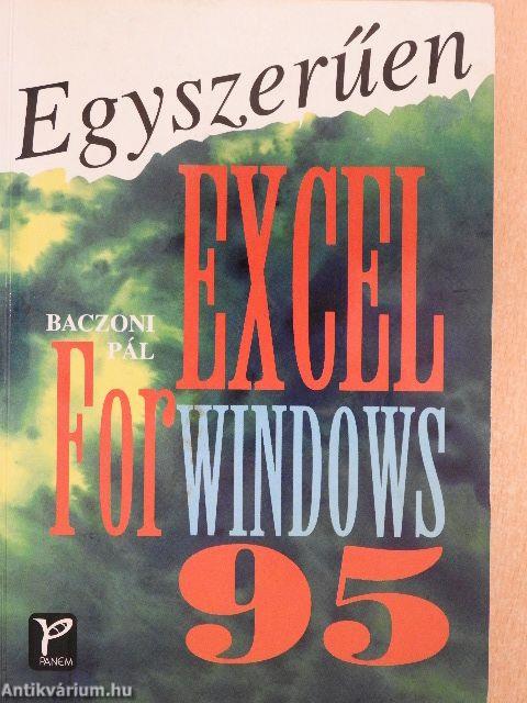 Egyszerűen Excel for Windows 95