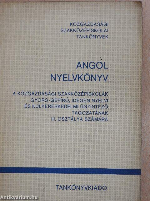 Angol nyelvkönyv III.