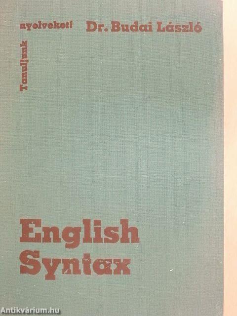 English Syntax