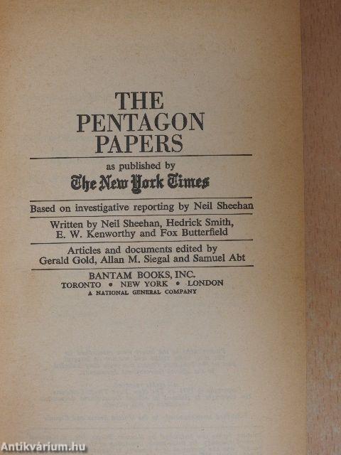 The Pentagon Papers