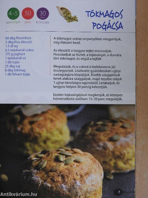 Pogácsák, sós muffinok