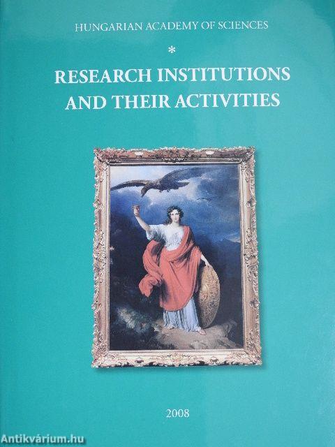 Research institutions and their activities