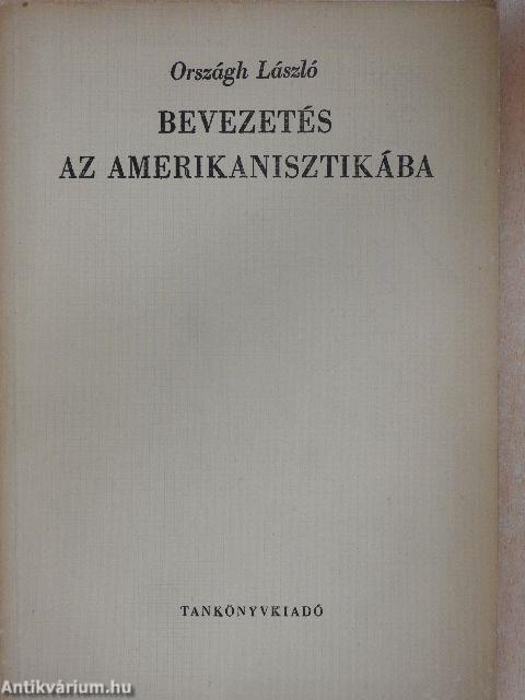 Bevezetés az amerikanisztikába