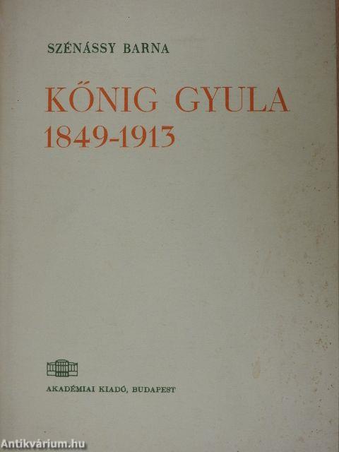 Kőnig Gyula