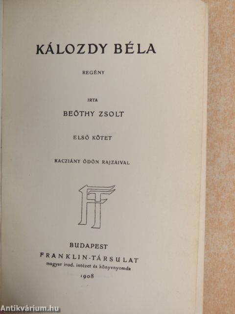 Kálozdy Béla I-II.