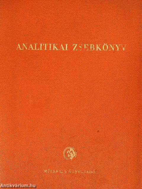 Analitikai zsebkönyv