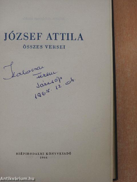 József Attila összes versei