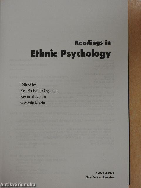 Readings in Ethnic Psychology