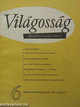 Világosság 1967. június