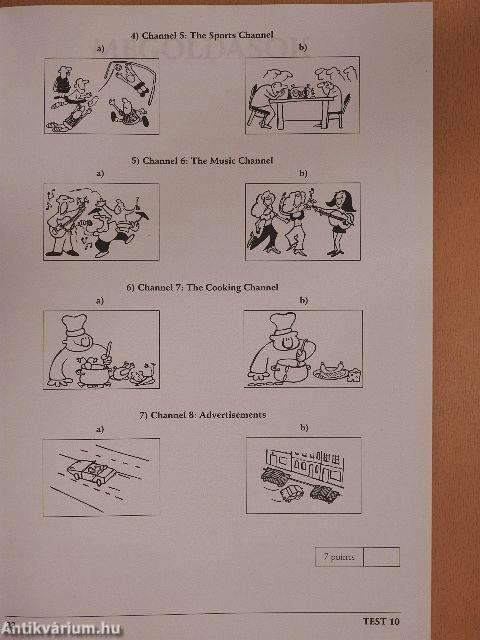 Angol érettségi feladatlapok beszédértés vizsgához - CD-vel