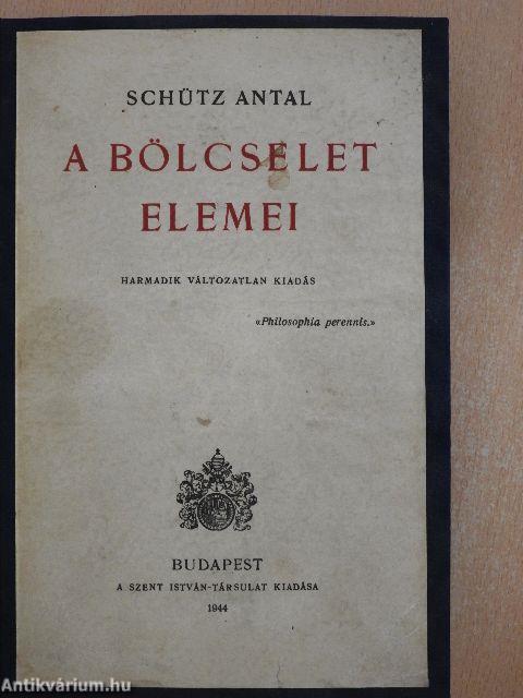 A bölcselet elemei