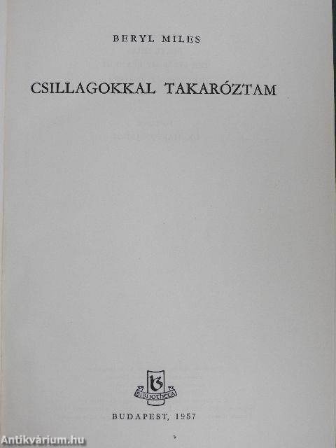 Csillagokkal takaróztam