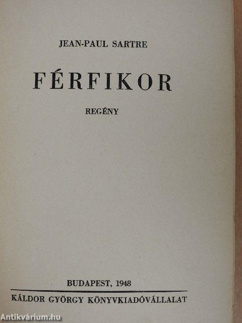 Férfikor